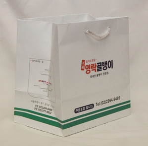 종이쇼핑백 제작샘플